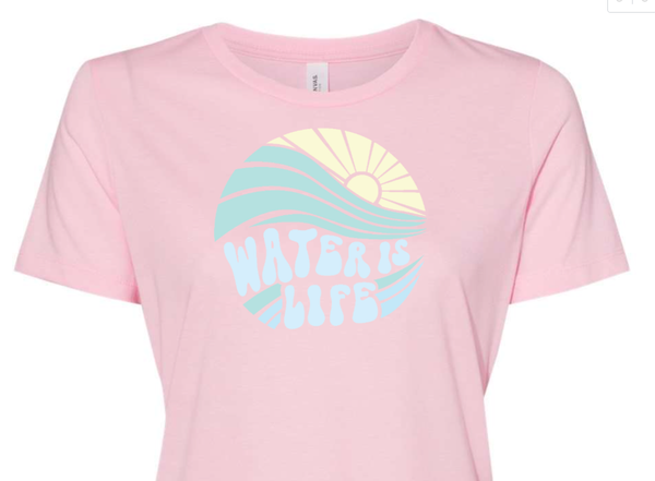 New! Water is Life T-Shirt for Girls